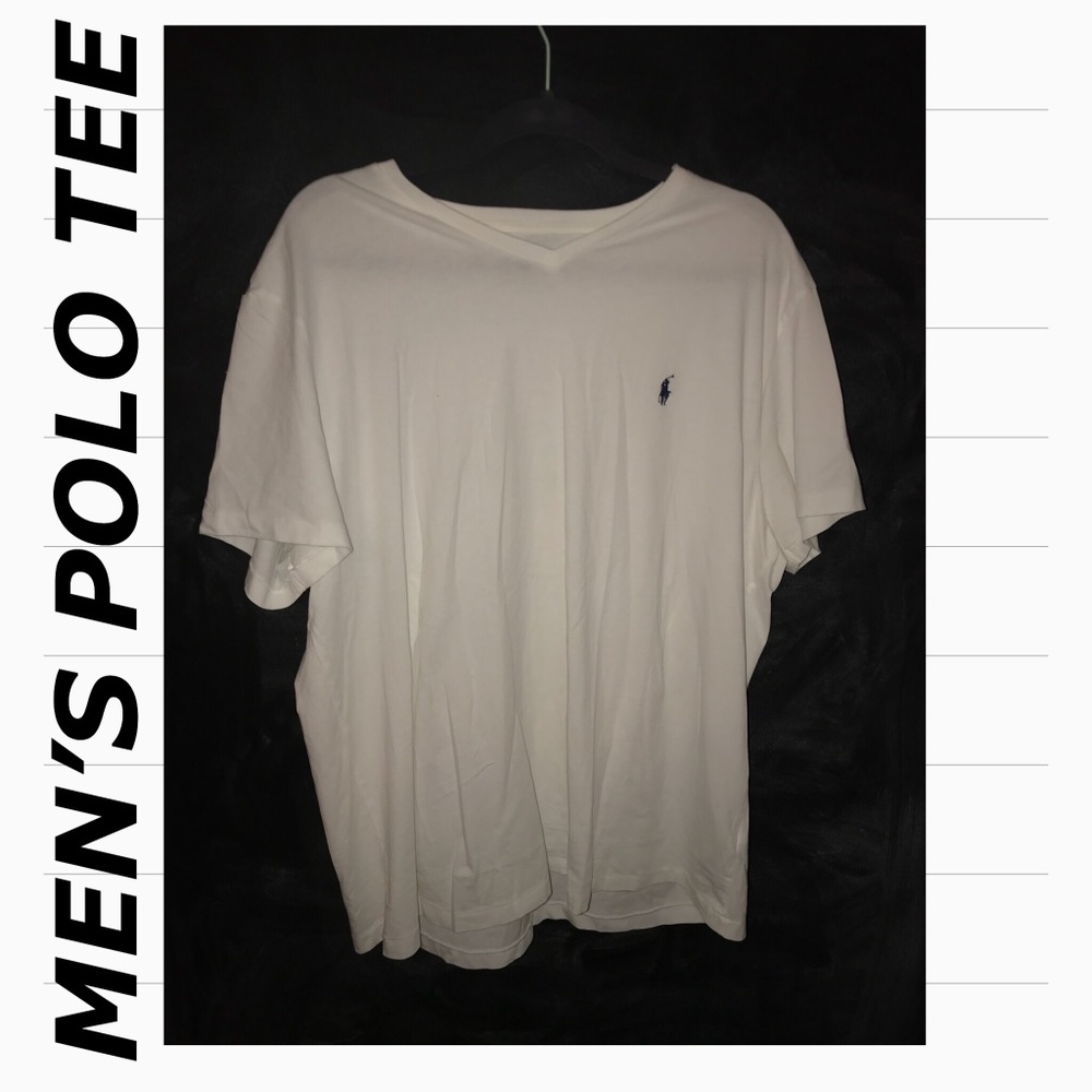 men’s polo tee